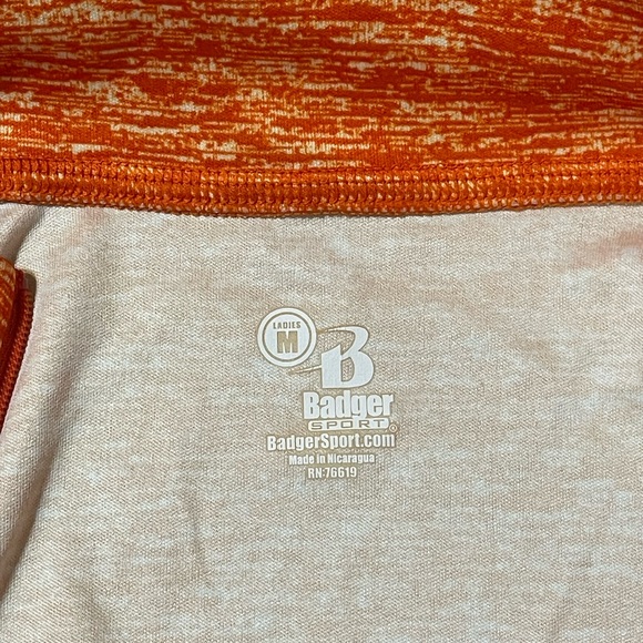Women’s Medium Badger Orangetheory quarter-zip pullover - Picture 3 of 3